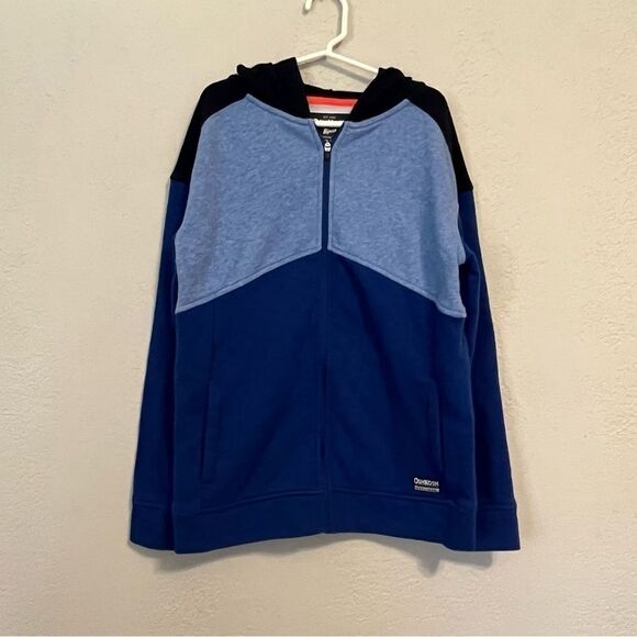 Kid's Oshkosh B'Gosh Blue Hoodie Jacket - Picture 2 of 6